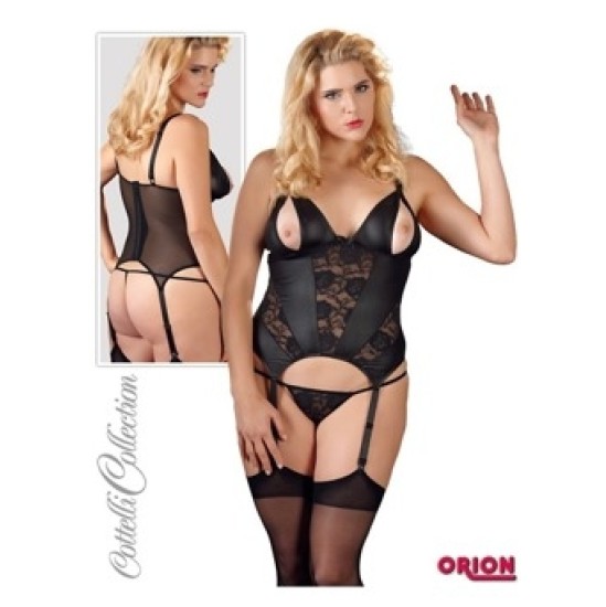 Cottelli Curves Cami Suspender avatud 2XL