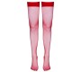 Cottelli Legwear Sarkanas pieturas zeķes S