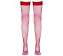 Cottelli Legwear Sarkanas pieturas zeķes S