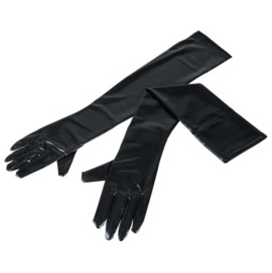 Cottelli Accessoires Gloves Wet Look S-L