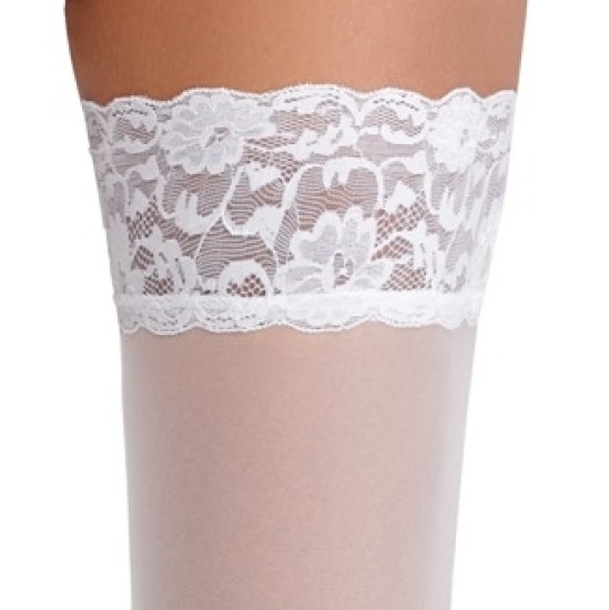 Cottelli Legwear Pieturas, baltas 3