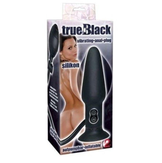 You2Toys True Black Vibrating Butt Plug