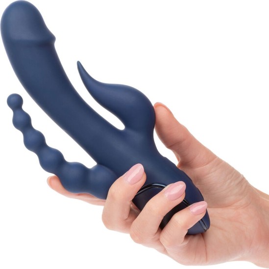 California Exotics VIBRATOR TRIPLE ORGASM BLUE