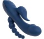 California Exotics VIBRATORS TRĪŠKĀRTĪGS ORGASM ZILS