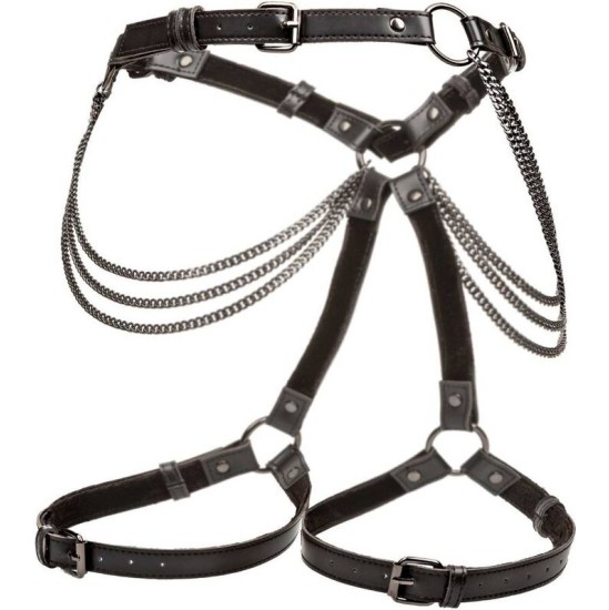 California Exotics EUPHORIA PLUS SIZE MULTI CHAIN THIGH HARNESS