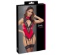 Cottelli Lingerie Kere punane/must S