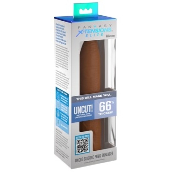 Fantasy X-Tensions Elite FXTE Uncut Penis Enhancer Tan