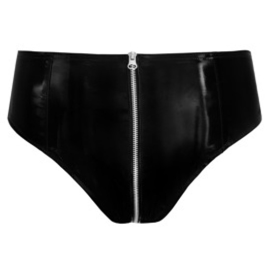 Black Level Vinyl Pants with a Zip M