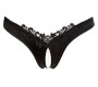 Cottelli Lingerie G-String Pearls black S