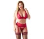 Cottelli Curves Bra Set red 90D/XL