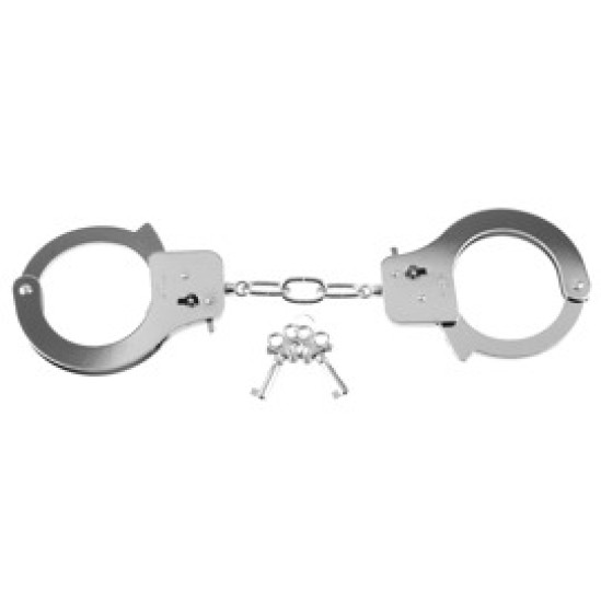 Fetish Fantasy Series FFS Metal Handcuffs Silver