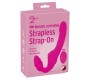 Strapless Strap-On RC vibrējoša strapless Strap-O