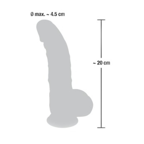 Medical Silicone Dildo 20 cm