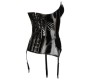 Black Level Vinyl Corset XS