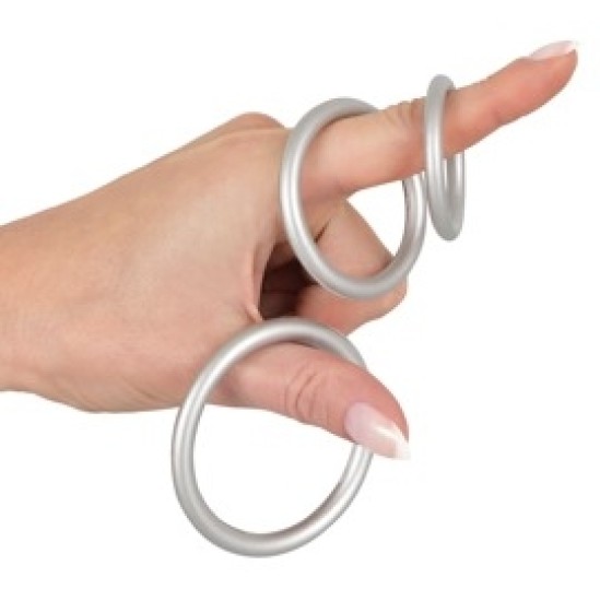 You2Toys Metallic Silicone Cock ring se