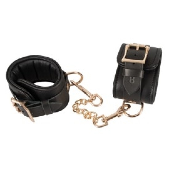 Wild Thing By Zado Leather Handcuffs gold