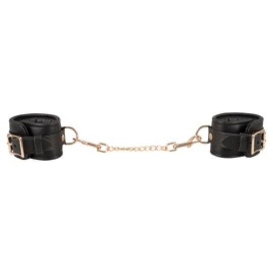 Wild Thing By Zado Leather Handcuffs gold