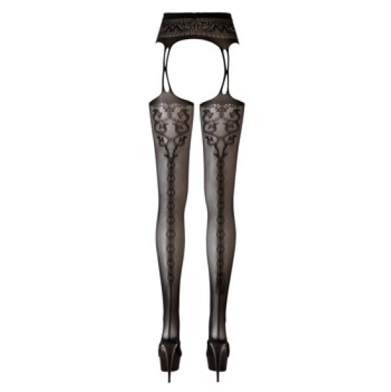 Cottelli Legwear Susp. Siksniņas + zeķes L/XL