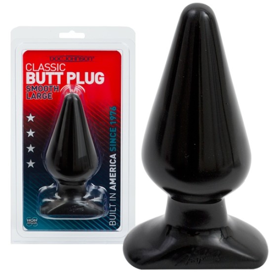 Doc Johnson CLASSIC BUTT PLUG BLACK LIELS