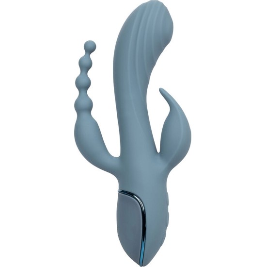 California Exotics VIBRATOR TRIPLE ECSTASY GREY