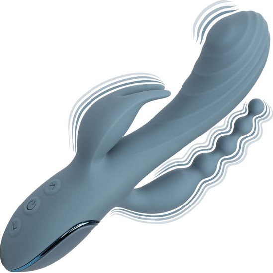 California Exotics VIBRATORS Trīškāršais ECSTASY GREY