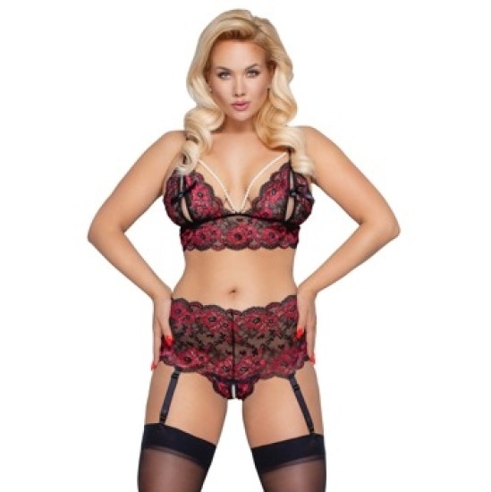 Cottelli Curves Комплект бюстгальтера Pearl XL/2XL