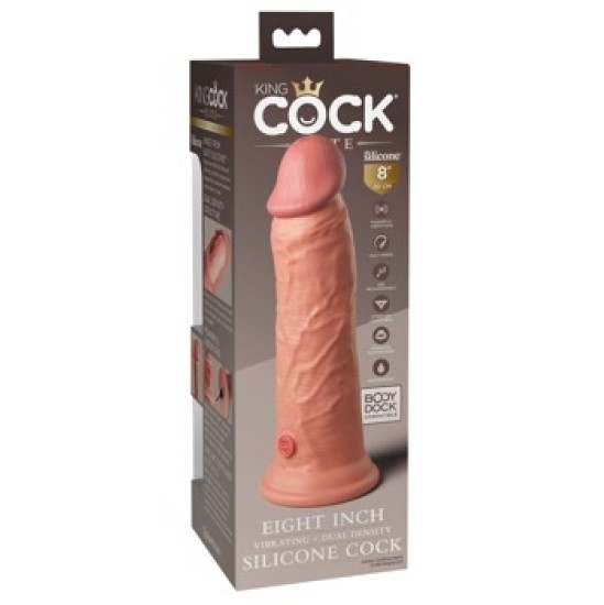 King Cock Elite KCE 8 DD vibruojantis gaidžio žibintas