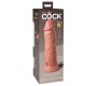 King Cock Elite KCE 8 Dual Density Cock Light