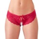 Cottelli Lingerie Lace Briefs Crotchless L