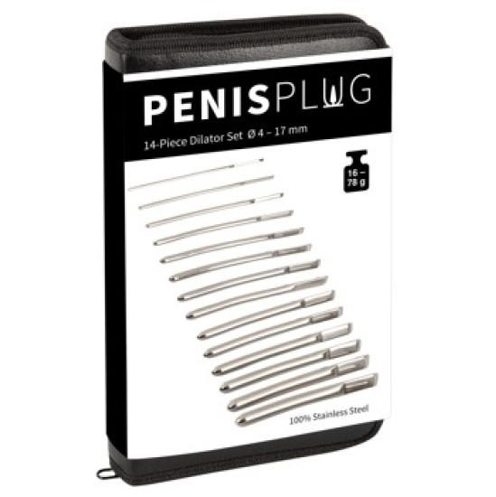 Penisplug PPlug 14-Piece Dilator Set