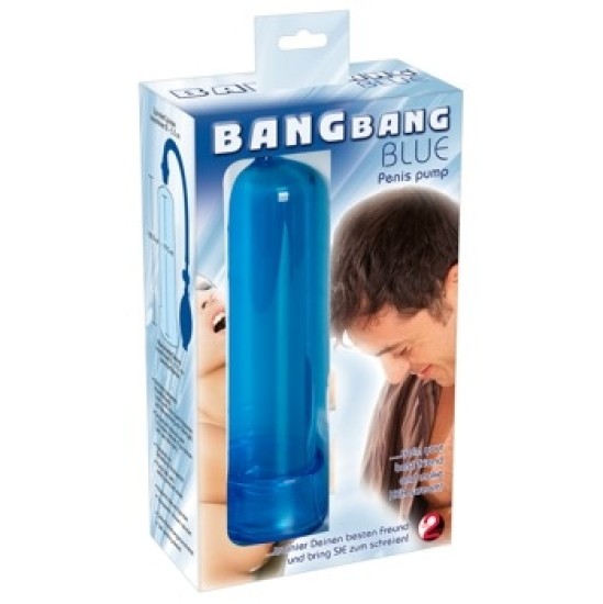 Bang Bang Blue Penis Pump blue