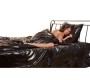 Fetish Collection Vinyl Duvet Cover black