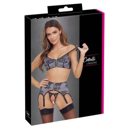 Cottelli Lingerie Rinnahoidja komplekt must/valge L