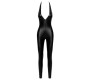 Noir Low-cut Jumpsuit M