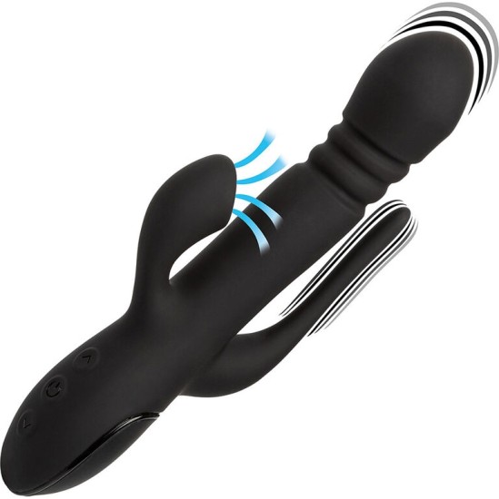 California Exotics VIBRATOR TRIPLE EUPHORIA BLACK