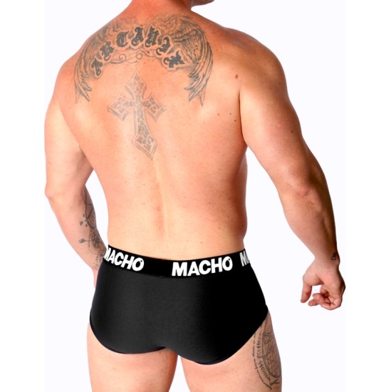 Macho Underwear MACHO - MS30NG SLIP BLACK XL