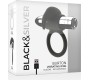 Black&Amp;Silver BURTON RECHARGEABLE RING 10 VIBRATION MODES