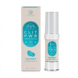 Secret Play Clit Pwr Cl toris stimulējošais balzams Kokosriekstu 15 ml