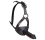 Zado LeatherHead harness with Dildo