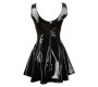 Black Level Vinyl Dress black L