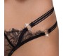 Cottelli Lingerie String be tarpkojų M/L