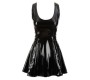 Black Level Vinyl Dress black L