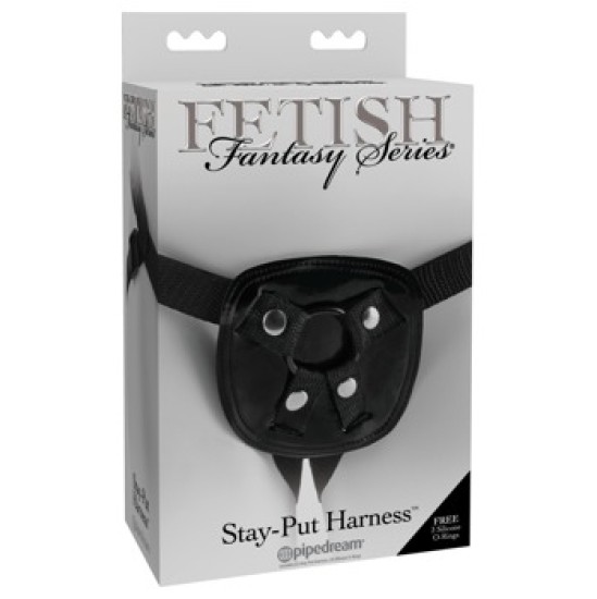 Fetish Fantasy Series FFS Stay-Put iejūgs, melns