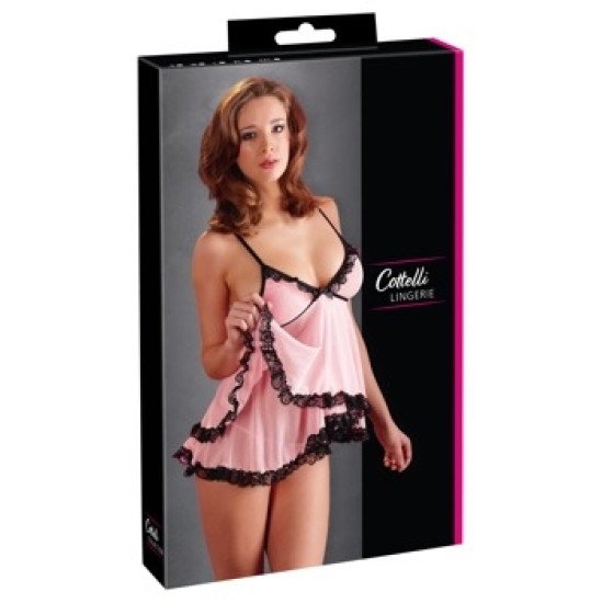 Cottelli Lingerie Babydoll rozā M