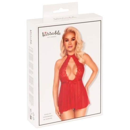 Kissable Babydoll red S/M