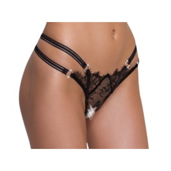 Cottelli Lingerie String be tarpkojų M/L