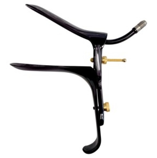 Fetish Collection Speculum w Air&Liquid Tube Gol