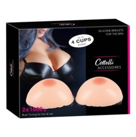 Cottelli Accessoires Silikoninės krūtinėlės 1000g