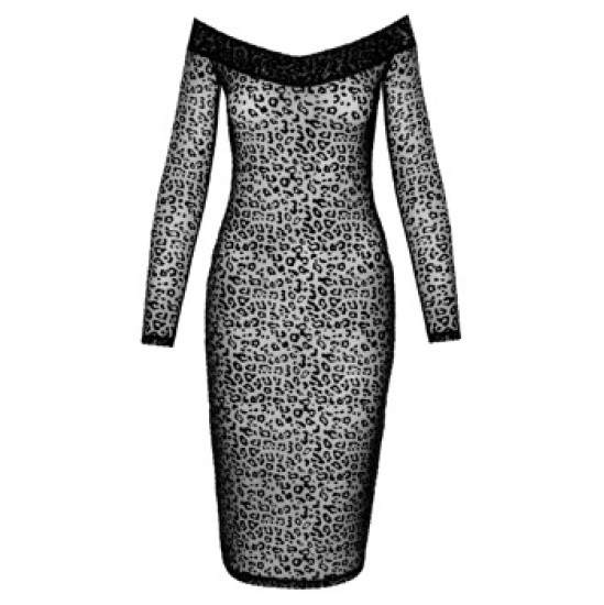 Noir Midi Dress S