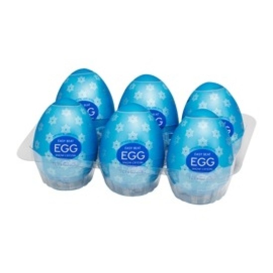 Tenga Egg Snow Crystal 6 pcs.